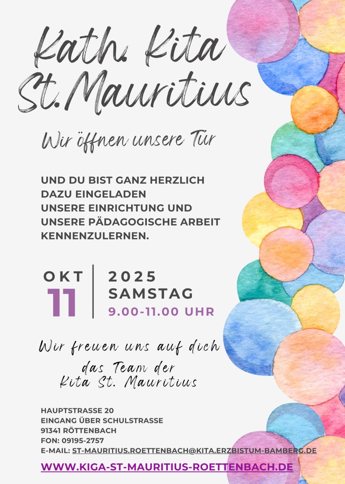 Tag der offenen Tür (c) Katholische Kita St. Mauritius